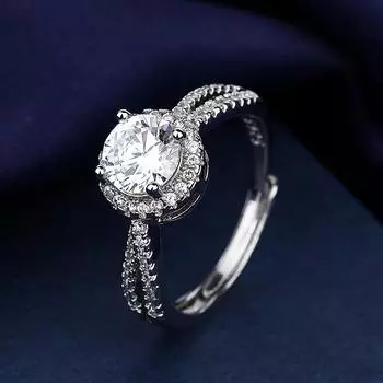 Модные ювелирные изделия цепи поставок двухрядные витые стенки полые круглые сумки кольцо Light Year женские кольца прямые поставки adjustable