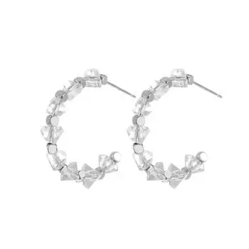 Модные ювелирные изделия из медного циркона для женщин Gold