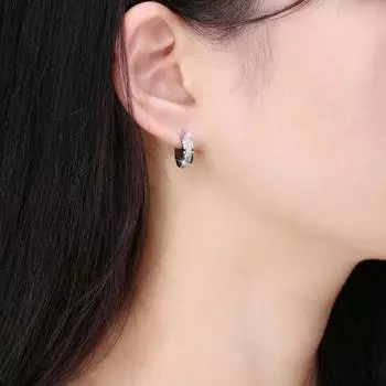 Модные ювелирные изделия из нержавеющей стали, простые круглые серьги-кольца для женщин и мужчин, изысканные элегантные женские универсальные ювелирные изделия