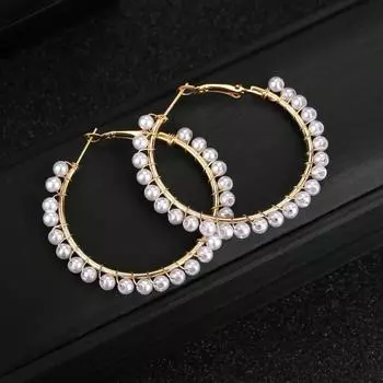 Модные ювелирные изделия из смолы, серьги для женщин белый