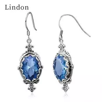 Модные ювелирные изделия Lindon, серьги-капли для женщин, подарки на свадьбу