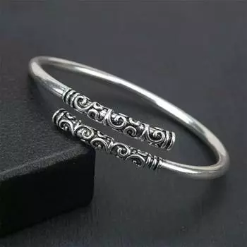 Модные ювелирные изделия, открывающиеся винтажные браслеты-браслеты для женщин 1pcs