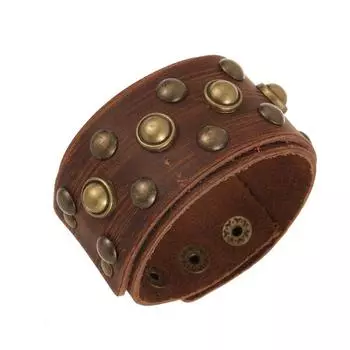 Модные ювелирные изделия ручной работы браслет из натуральной кожи с плетением манжет для мужчин коричневый