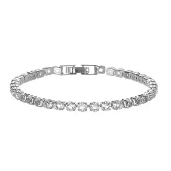 Модные ювелирные изделия с регулируемыми браслетами для женщин серебряный