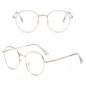 Модные ювелирные материалы, очки, сверхлегкие модные мужские ретро-очки, очки, классические прозрачные линзы, компьютер, высокое качество, популярные подарки Polygon серебряный