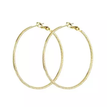 Модные ювелирные медные серьги для женщин золотой