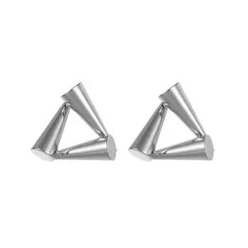 Модные ювелирные медные серьги для женщин золотой