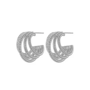 Модные ювелирные медные серьги для женщин золотой