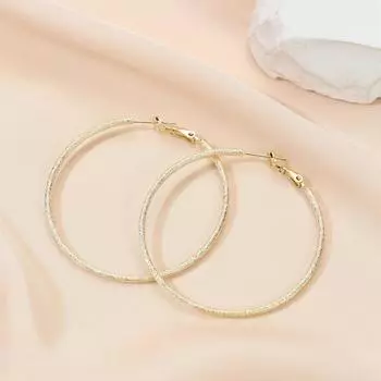 Модные ювелирные медные серьги для женщин золотой