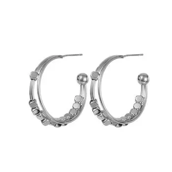 Модные ювелирные медные серьги для женщин 1