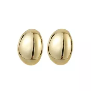 Модные ювелирные медные серьги для женщин золотой