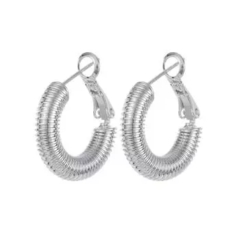 Модные ювелирные медные серьги для женщин золотой