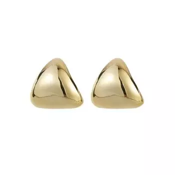 Модные ювелирные медные серьги для женщин золотой