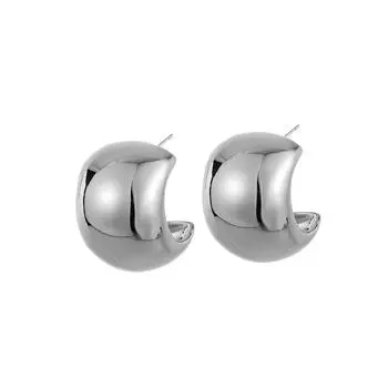 Модные ювелирные медные серьги для женщин золотой