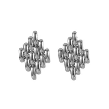 Модные ювелирные медные серьги для женщин золотой