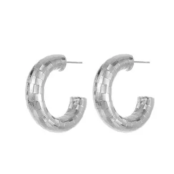 Модные ювелирные медные серьги для женщин золотой