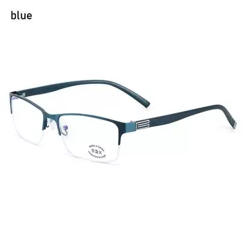 Модные Винтажные Классические Очки для Бизнеса с Защитой от Синего Света Защита Глаз Сверхлегкие Очки синий