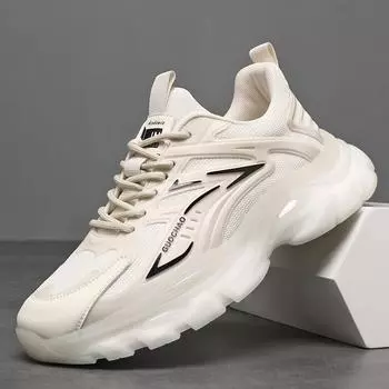 Модные весенне-осенние дышащие сетчатые туфли для мужчин, модные повседневные кроссовки с мягкой подошвой для мужчин, новые дизайнерские цветовые сочетания Zapatillas De Deporte 38