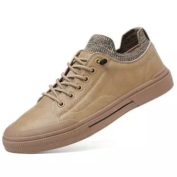 Модные весенне-осенние кожаные кроссовки на платформе для мужчин, дизайнерская повседневная мужская обувь с мягкой подошвой, кроссовки, модные спортивные Zapatos Hombre 39