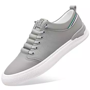 Модные весенне-осенние новые сшитые вручную мужские кроссовки для скейтбординга, модная корейская версия, легкие однотонные мужские туфли, повседневные мужские кроссовки 38