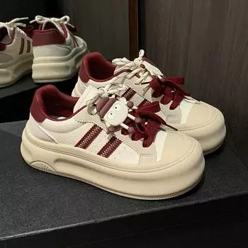 Модные весенне-осенние новые стильные мягкие кроссовки для школьников с плоским дном для бега, для ходьбы, с героями мультфильмов, милые спортивные вулканизированные туфли 35 розовый