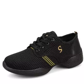 Модные весенние дышащие женские кроссовки на платформе, модные летние женские танцевальные туфли с круглым носком, сетчатые повседневные туфли на плоской подошве 4.5 красный