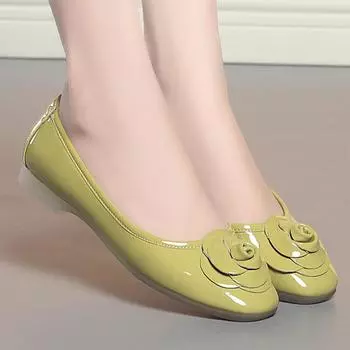 Модные весенние рабочие туфли черного цвета для профессиональных женщин, удобные туфли с круглым носком, туфли-лодочки на низком каблуке из мягкой кожи для офиса, деловой деловой обуви 35(Foot22.5cm)