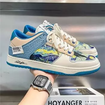 Модные винтажные кроссовки на плоской подошве для мужчин, низкие кроссовки на шнуровке для мужчин, повседневные кроссовки для тенниса для мальчиков, модная мужская обувь 39 чёрный