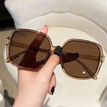 Модные винтажные квадратные солнцезащитные очки женские большие солнцезащитные очки UV400 очки роскошные дизайнерские солнцезащитные козырьки Oculos De Sol