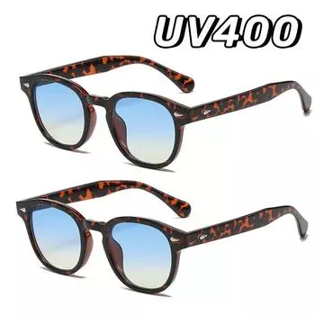 Модные винтажные модные круглые солнцезащитные очки для женщин и мужчин в стиле ретро, солнцезащитные очки UV400 для отдыха на природе, унисекс, модные очки для путешествий и отпуска as picture чай зеленый