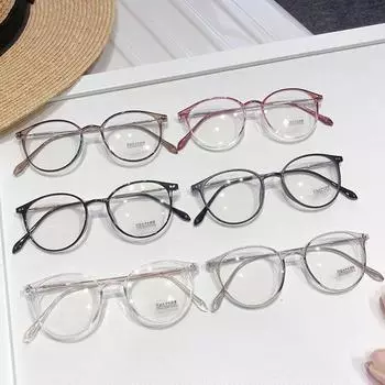 Модные винтажные очки с защитой от синего света для мужчин/женщин со сменными линзами 1