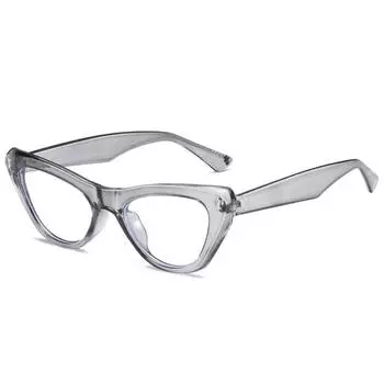 Модные винтажные солнцезащитные очки «кошачий глаз» в маленькой оправе UV400 Y2K, женские ретро-панк солнцезащитные очки с защитой от УФ-лучей, летние модные солнцезащитные очки