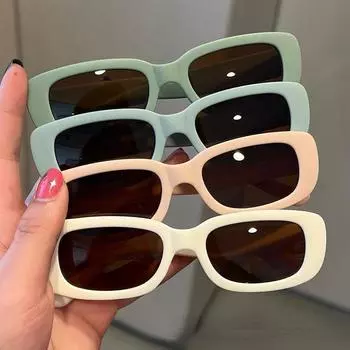 Модные винтажные солнцезащитные очки в маленькой оправе, классические летние солнцезащитные очки для детей, мальчиков и девочек, очки для путешествий на открытом воздухе, солнцезащитные очки AS PICTURE