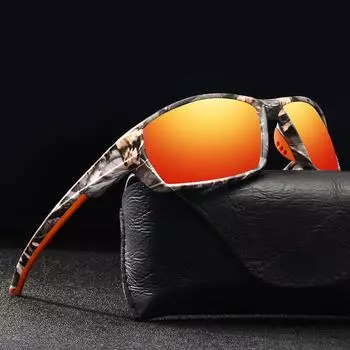 Модные винтажные спортивные солнцезащитные очки для мужчин и женщин, для вождения, рыбалки, велоспорта, альпинизма, спорта, мужские солнцезащитные очки UV400