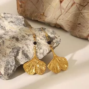 Модные висячие серьги для женских украшений золотой