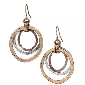 Модные висячие серьги для женских украшений золотой