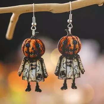 Модные висячие серьги для женских украшений коричневый