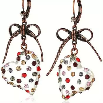 Модные висячие серьги для женских украшений разноцветный