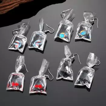 Модные висячие серьги для женских украшений разноцветный