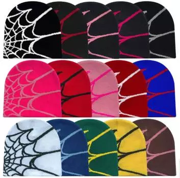 Модные вязаные шапки для мужчин и женщин, вязаная шапка-бини унисекс, зимняя теплая уличная шапка-чепчик в стиле хип-хоп с вышивкой, популярные шапки для женщин и мужчин