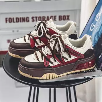 Модные вулканизированные кроссовки, мужская повседневная прогулочная обувь для мужчин, новый стиль 39 бежевый