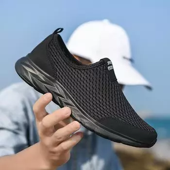 Модные вулканизированные туфли мужские кроссовки дышащая мужская повседневная обувь нескользящие мужские мокасины мужская обувь легкие теннисные туфли мужские оптом 5