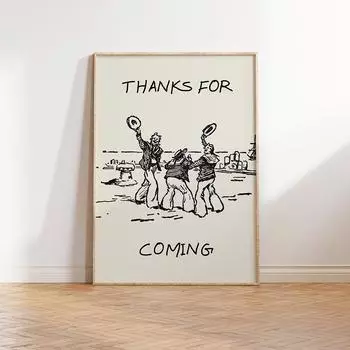 Модные забавные винтажные моряки с милыми цитатами, эстетическая настенная живопись на холсте, печать на холсте, печать на плакатах, домашний декор для гостиной 21x30cm No Framed