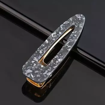 Модные заколки для волос для женщин Акриловая заколка для волос Полая Капля воды Прямоугольник Леопардовые заколки для волос для девочки Заколки Аксессуары для волос