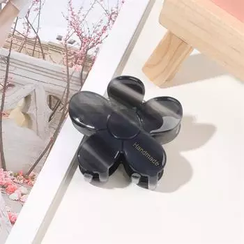 Модные заколки для волос для женщин Элегантные заколки для волос из ацетата в форме цветка Маленькие 5 см Заколка для волос Аксессуары для волос для девочек Заколка-краб Новинка
