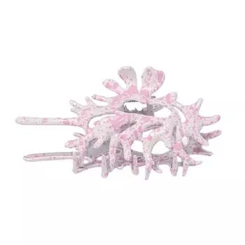 Модные заколки-крабы для волос в виде ракушек, простые акриловые заколки, нескользящие зажимы для волос, головные уборы, инструменты для укладки для женщин и девушек бежевый