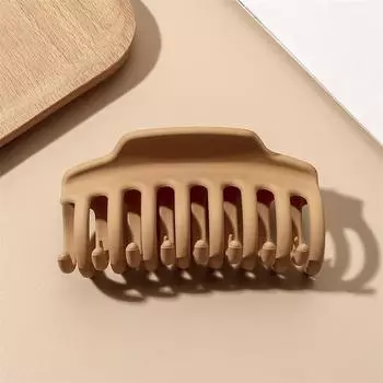 Модные заколки-крабы для женщин, пластиковые заколки для волос, элегантные, разноцветные, однотонные, заколки для волос для девочек, заколки-бабочки, аксессуары для волос, заколка