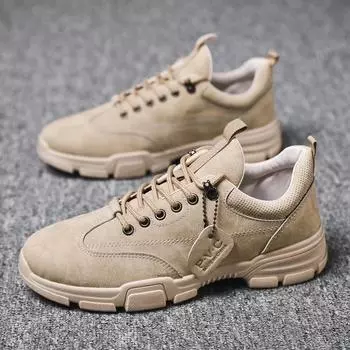 Модные замшевые мужские туфли на платформе повседневные кроссовки из ПВХ-кожи мужские спортивные туфли с низким верхом повседневная мужская обувь с модными украшениями 39 хаки