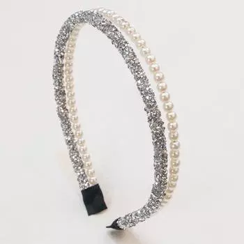 Модные жемчужные повязки на голову для девочек, женщин, хрустальные повязки для волос, повязка на голову, детские, для девочек, женщин, жемчужные аксессуары для волос