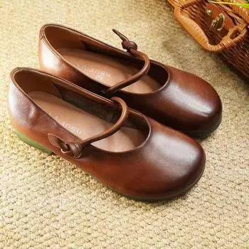Модные женские балетки на мягкой подошве, модные повседневные туфли с круглым носком, женские туфли Мэри Джейн, простые туфли на плоской подошве, женская обувь 35 красный